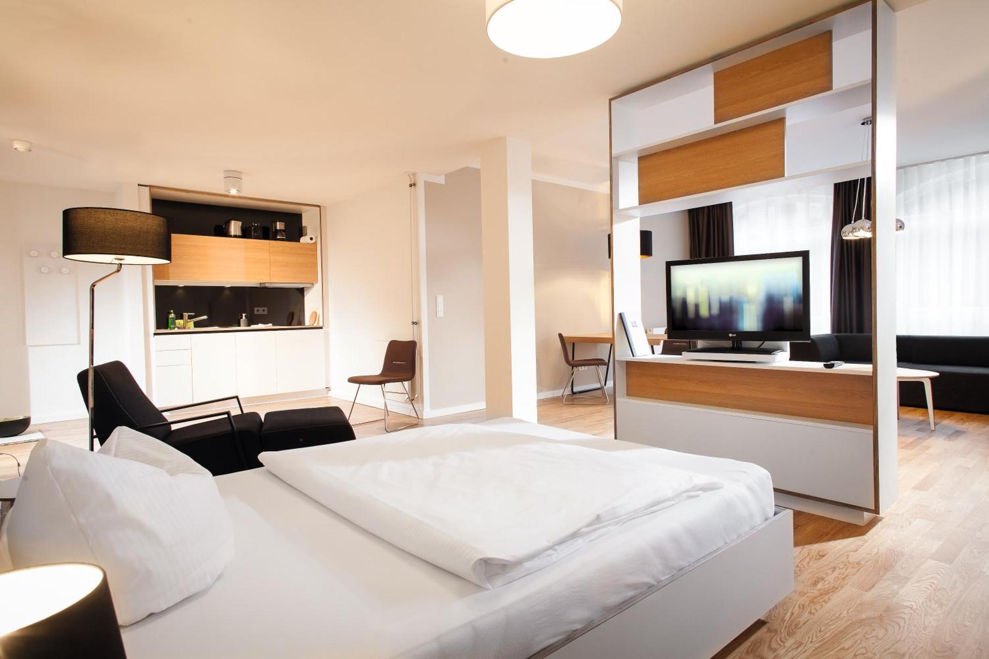 Smartments Business Hamburg Aussenalster Aparthotel Ngoại thất bức ảnh